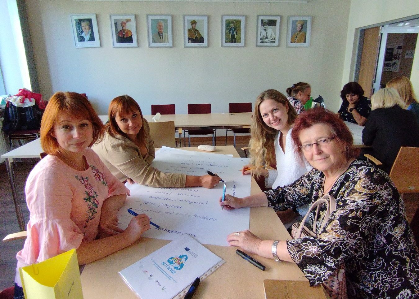 Під час виконання завдань тренінгу про інструменти кооперації університетів